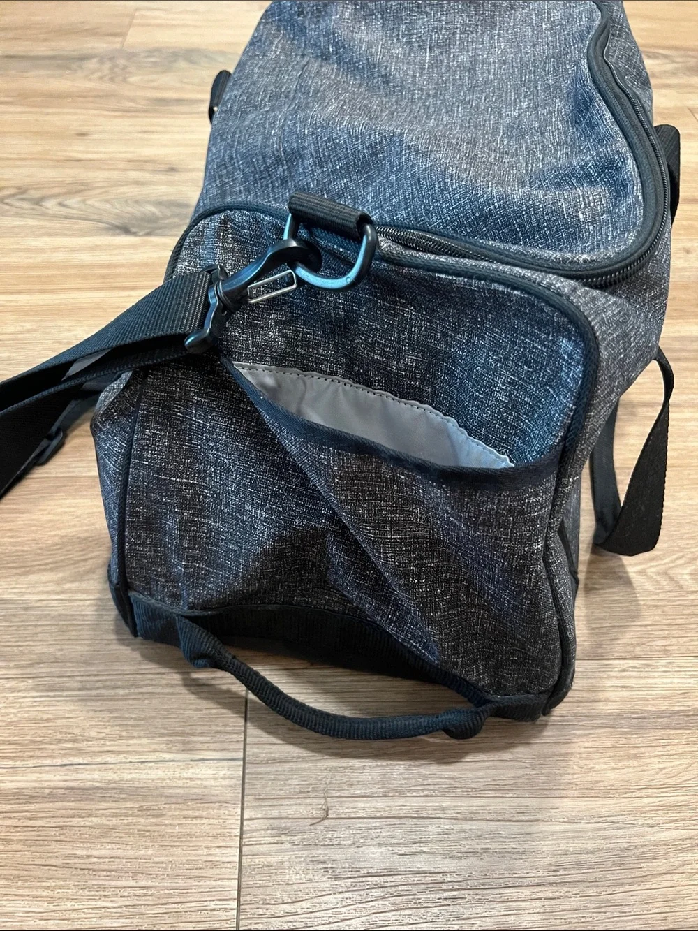 Nike Heather Grey Duffel Bag
